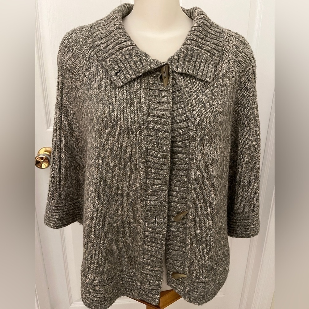 RW & Co poncho sweater size small-medium